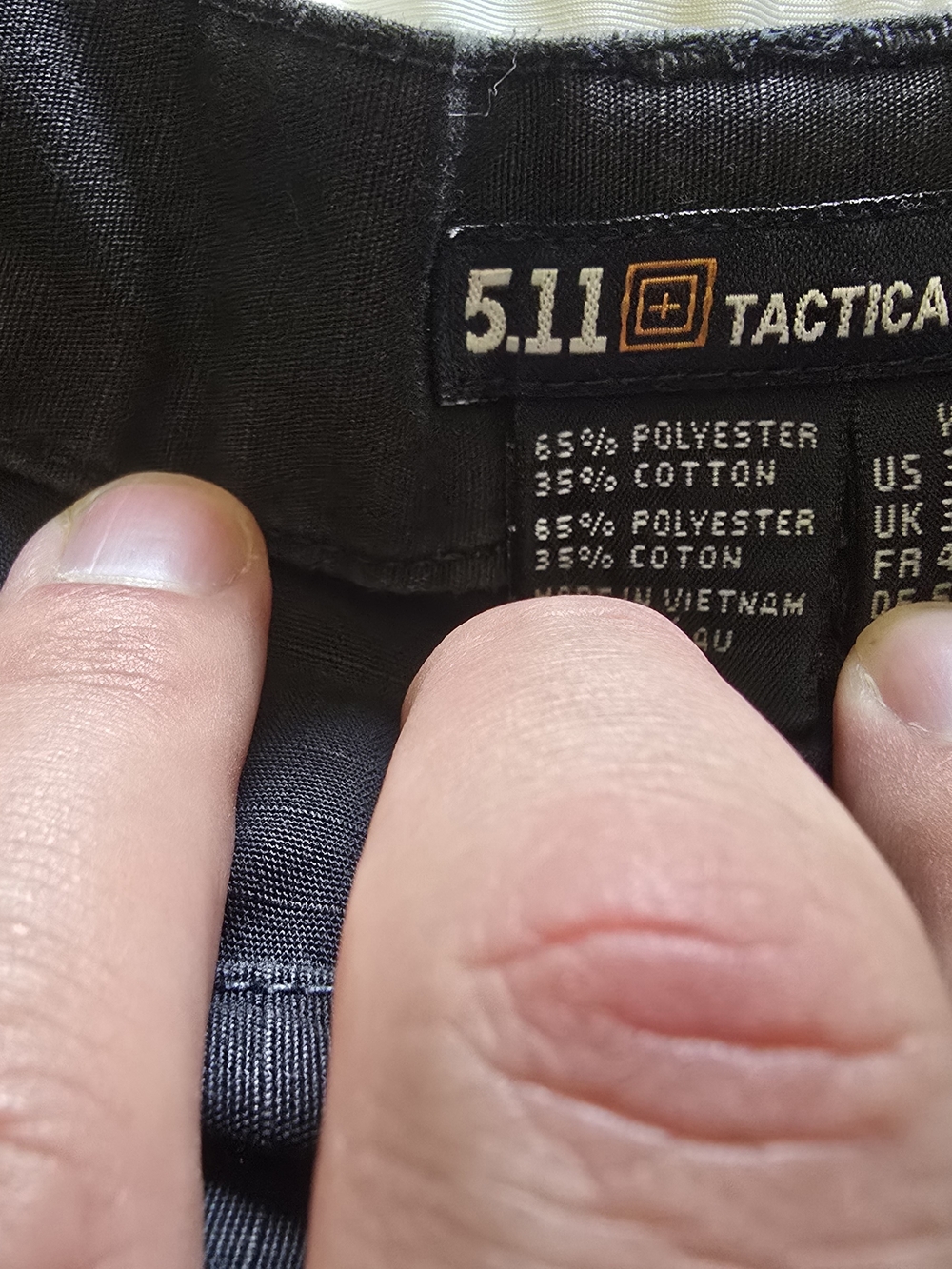 5.11 Tactical Men's Navy/Black Cargo Pants - Four-Pack - Picture 3 of 4